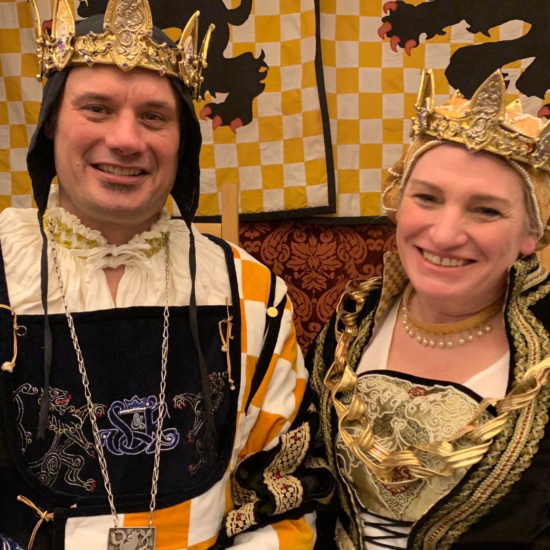 King Sven and Queen Rauokinn of An Tir